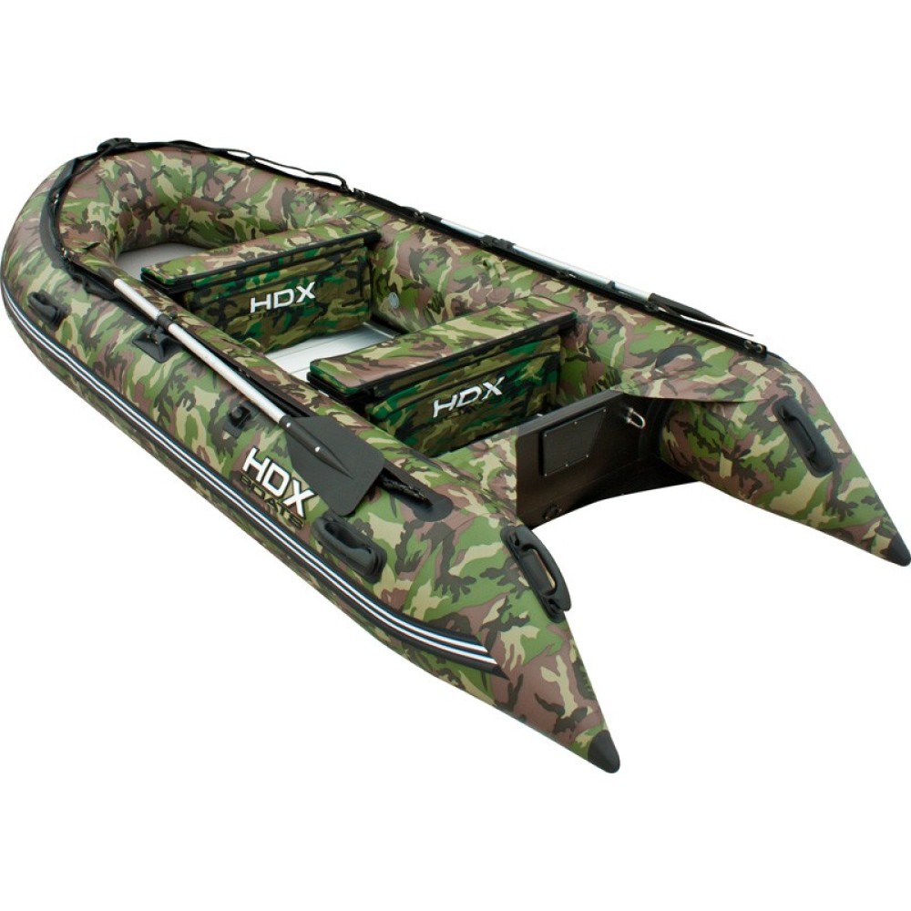 Лодка ПВХ HDX Oxygen 370 (камуфляж) AL