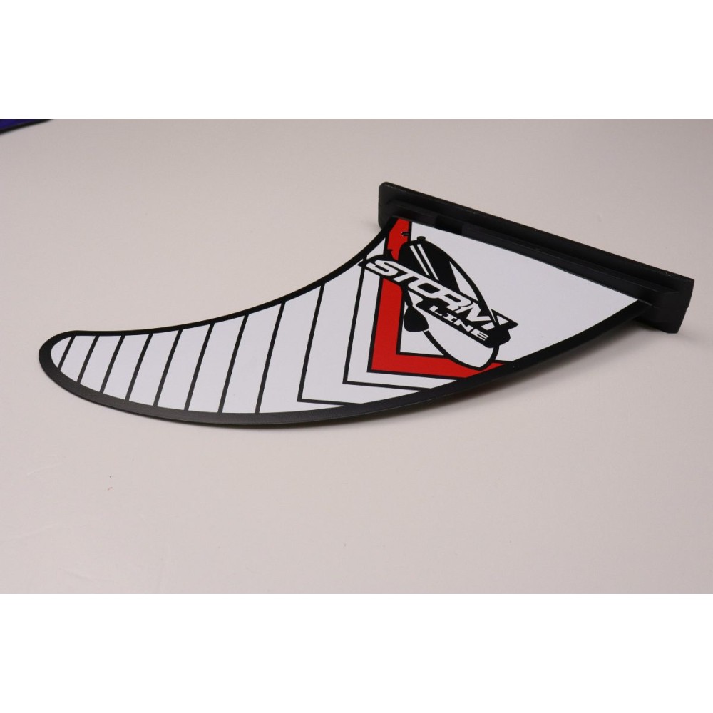 Основной плавник для SUP Stormline, белый/черный