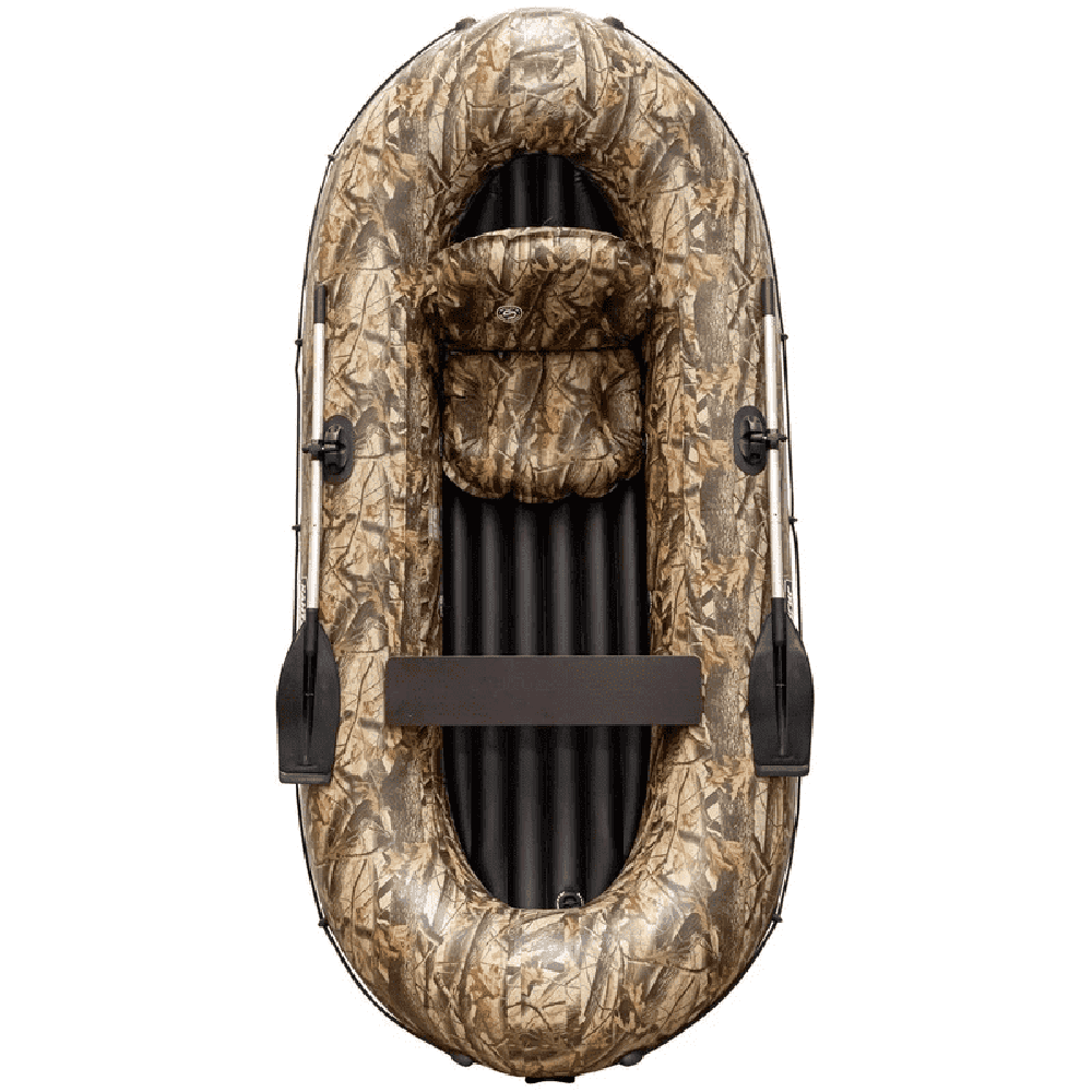 Гребная лодка ПВХ SIBRIVER Кантегир-300 НД КМФ (Лес)