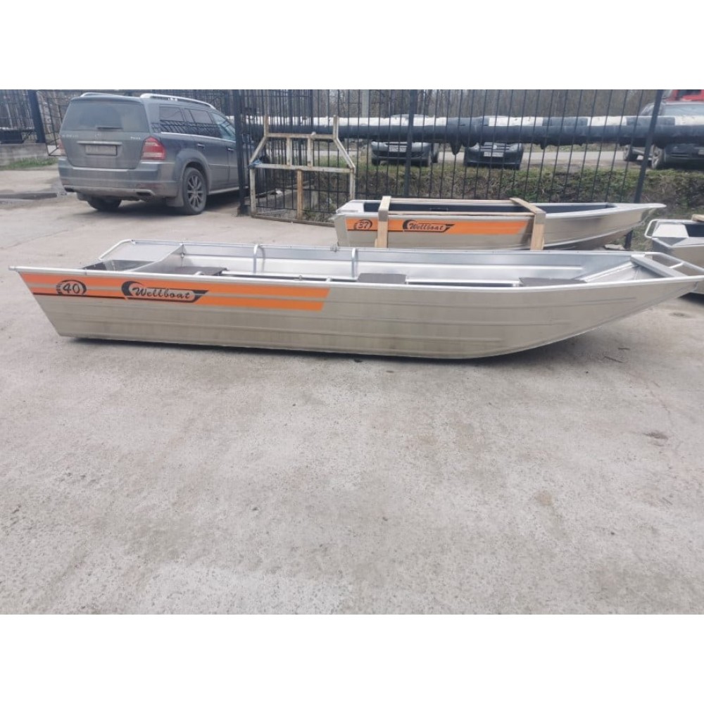 Алюминиевая лодка WELLBOAT-40