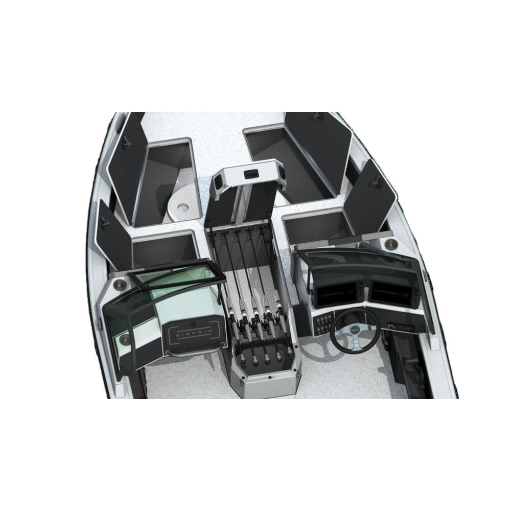 Катер-лодка алюминиевая SIBERIA S5 (mod 1)