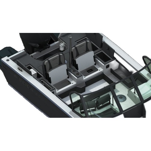 Катер-лодка алюминиевая SIBERIA S5 (mod 1)