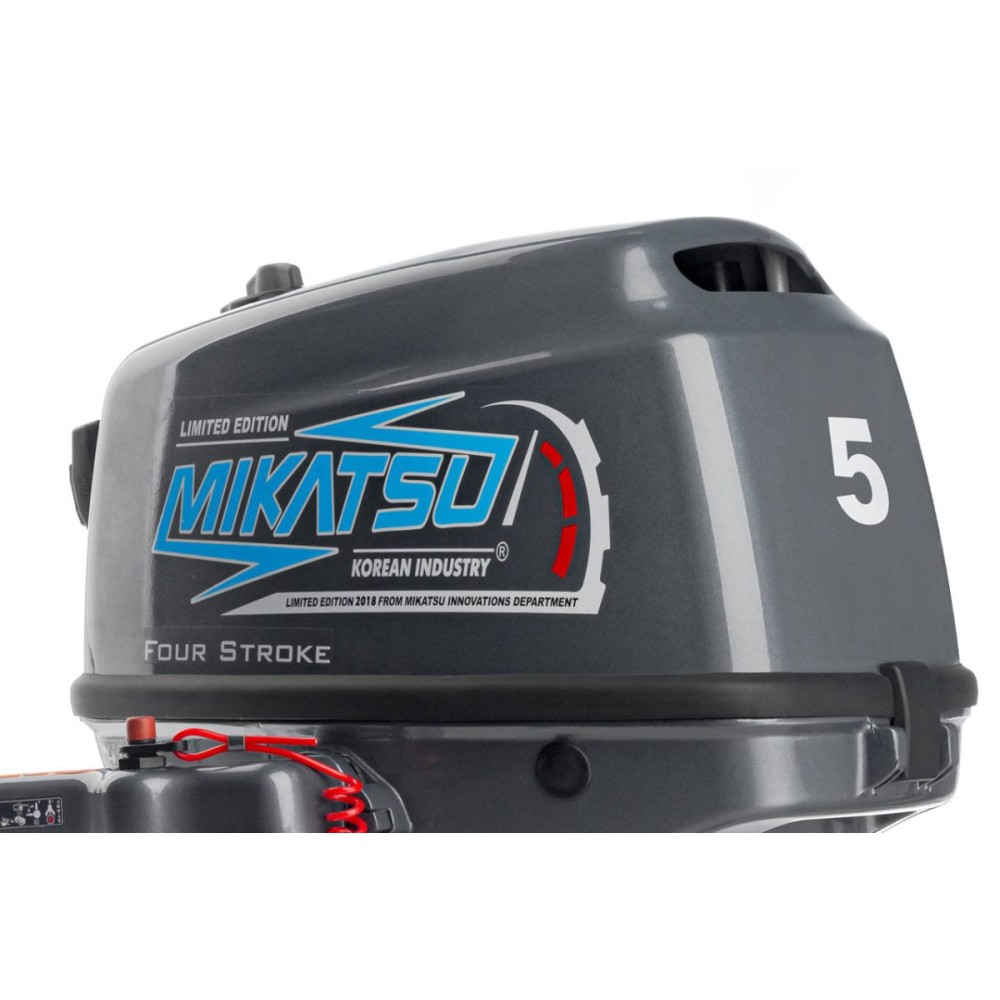 4х-тактный лодочный мотор MIKATSU MF5FHS + внешний топливный бак 12 л.