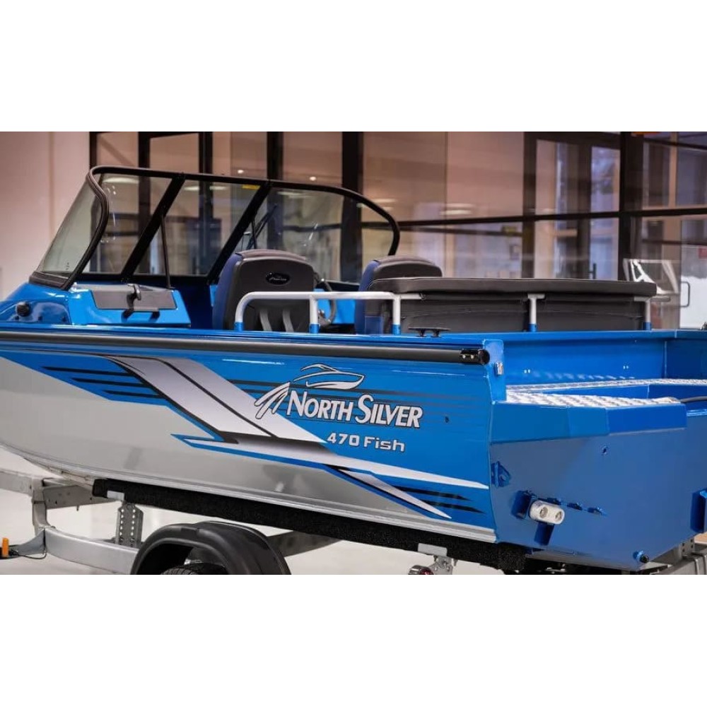 Катер-лодка алюминиевая NORTHSILVER 470 Fish Б/У