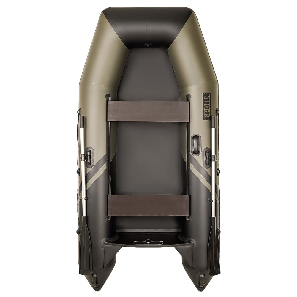 Лодка ПВХ БРОНЯ 280 Хаки - чёрный
