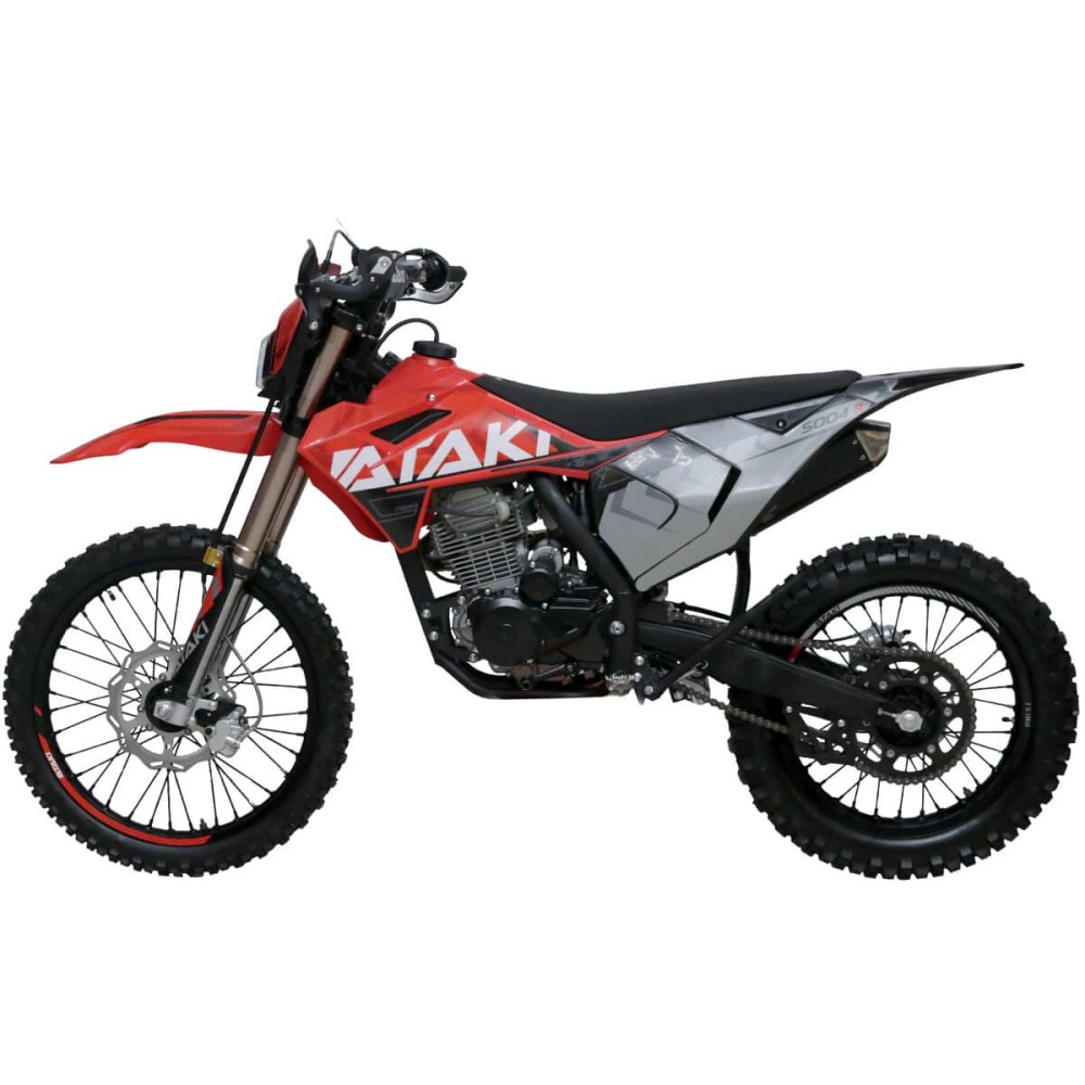 Мотоцикл кроссовый эндуро ATAKI S004-R 300 (4T PR300) 21/18 (2024 г.)