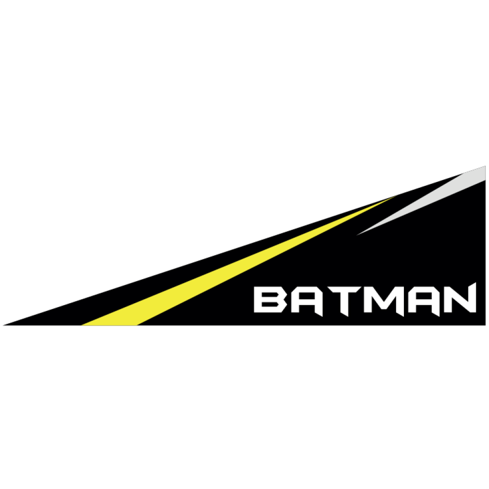 Наклейка для детского электромобиля Бэтмэн
