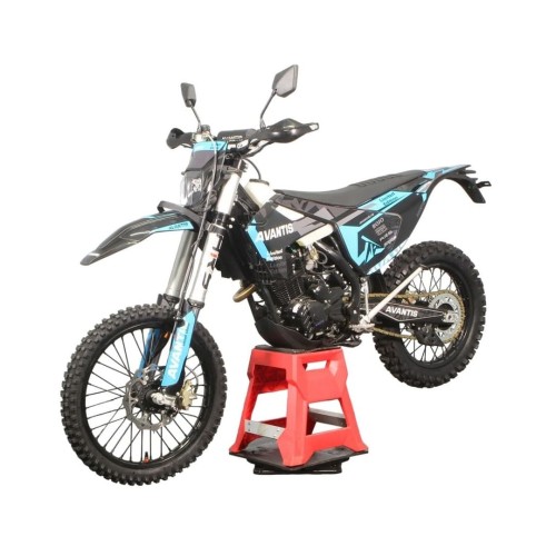 Мотоцикл кроссовый эндуро AVANTIS 250 Carb Nibbi Exclusive (CB250-F/172FMM Design HS черный) ARS с ПТС