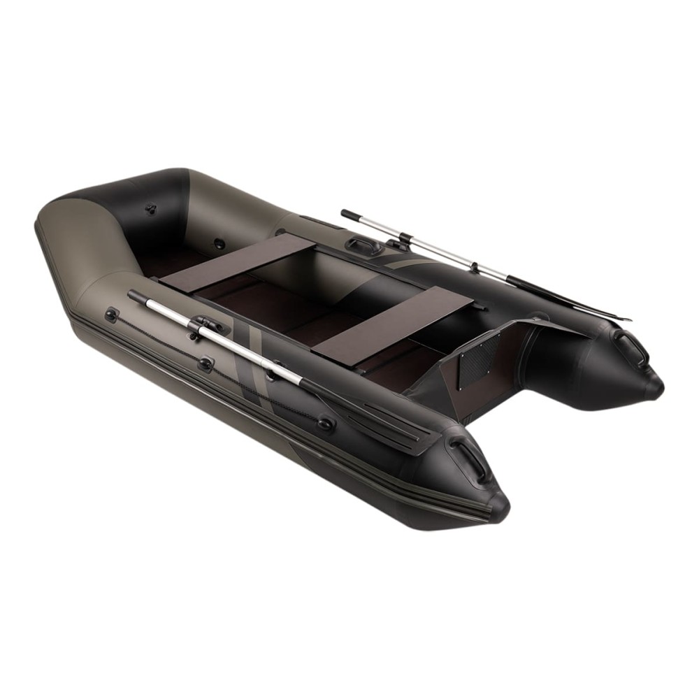 Лодка ПВХ БРОНЯ 280 СК Хаки - чёрный
