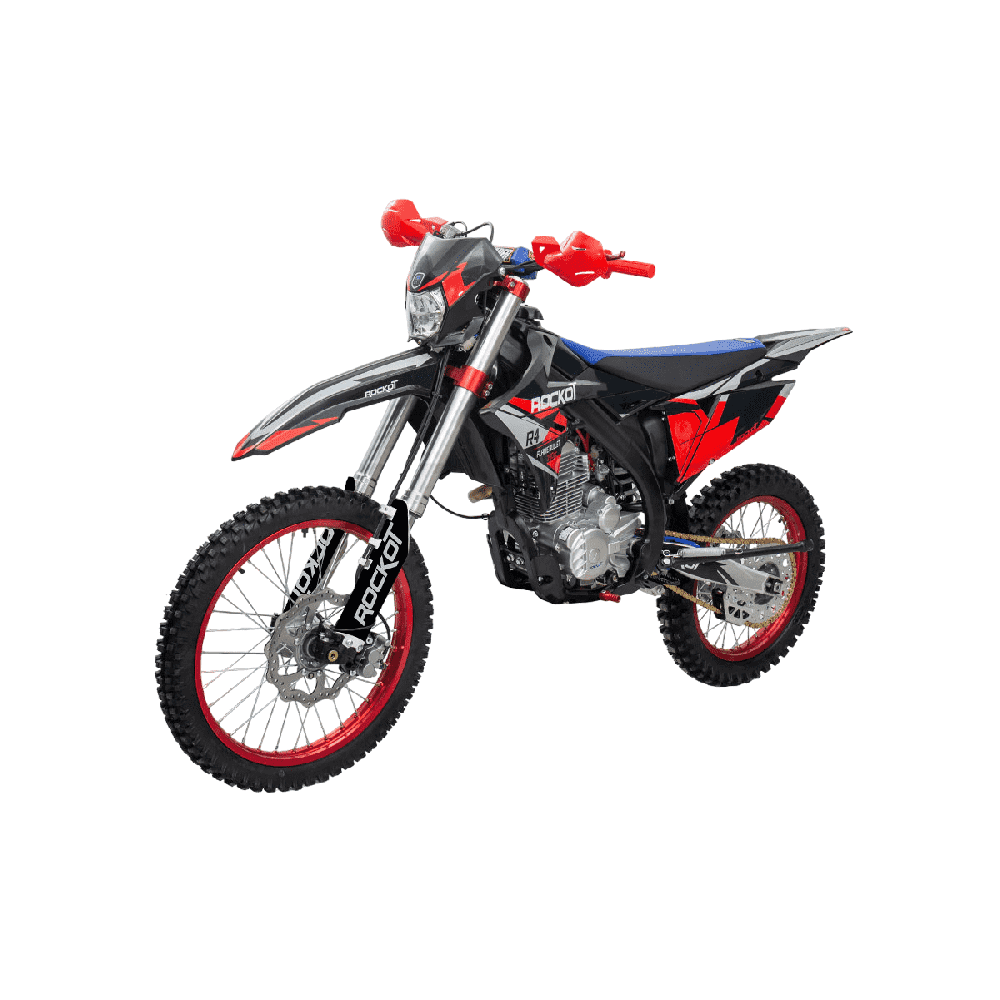 Мотоцикл кроссовый эндуро ROCKOT R4 Flame Bullet