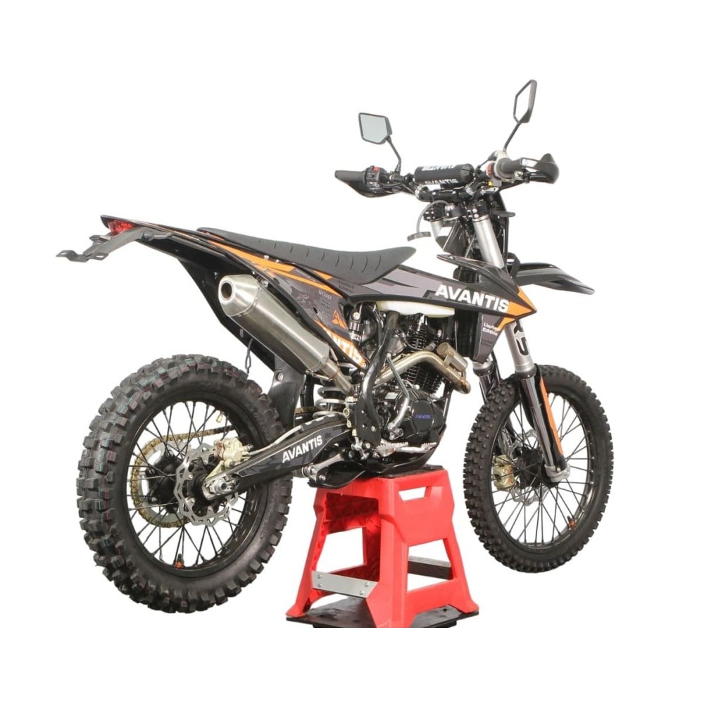 Мотоцикл кроссовый эндуро AVANTIS 250 Carb Nibbi Exclusive (CB250-F/172FMM Design KTM черный) ARS с ПТС