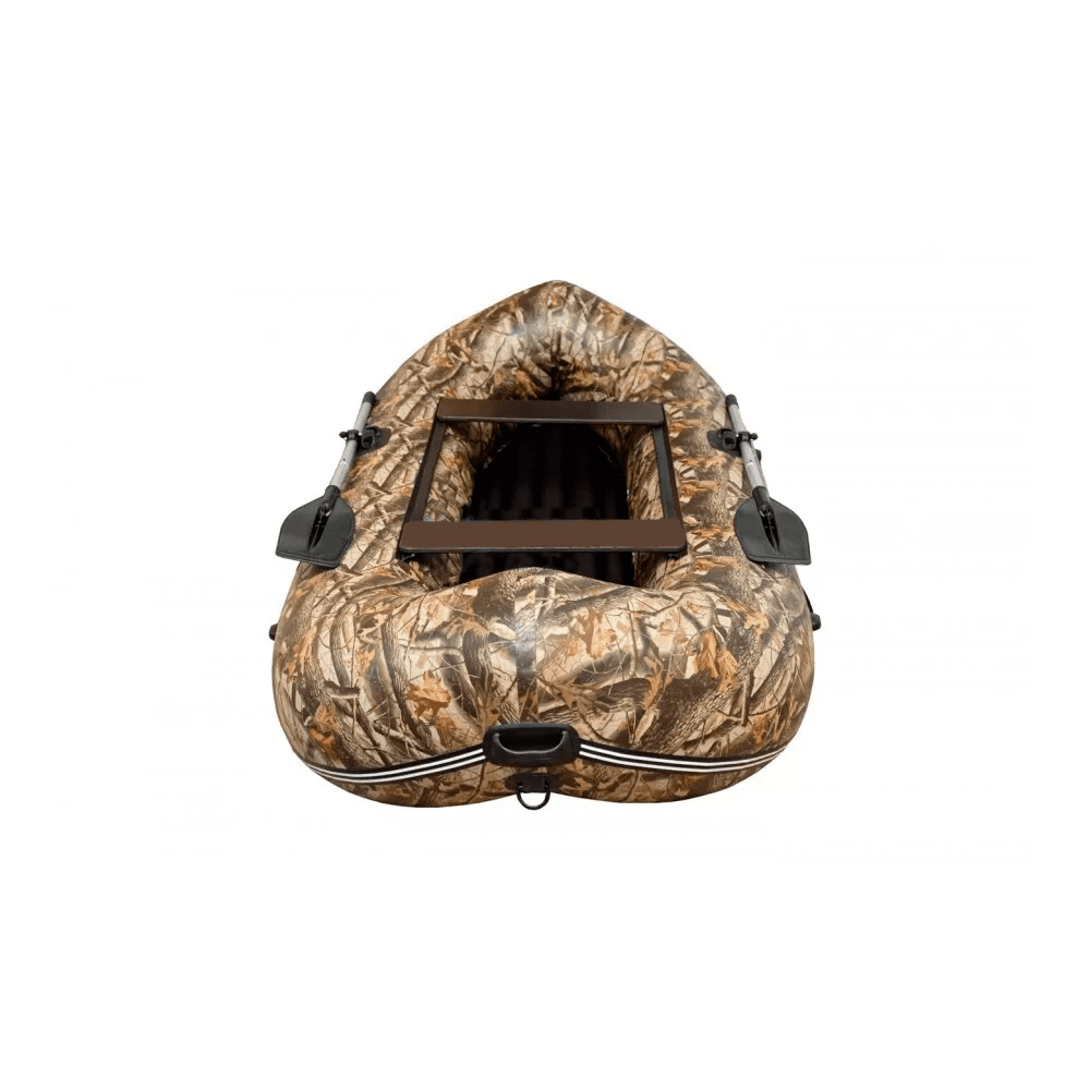 Гребная лодка ПВХ SIBRIVER Ангара-270 НД КМФ (Лес)