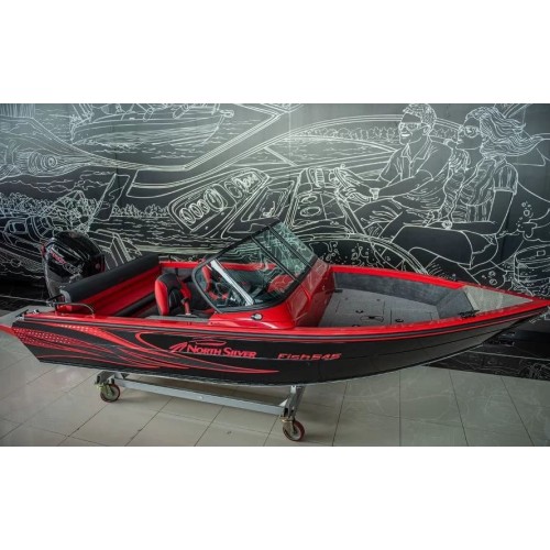 Катер-лодка алюминиевая NORTHSILVER 545 Fish Б/У