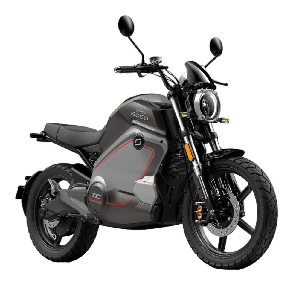 Электромотоцикл SUPER SOCO TC Wanderer Pro (2 кВт)