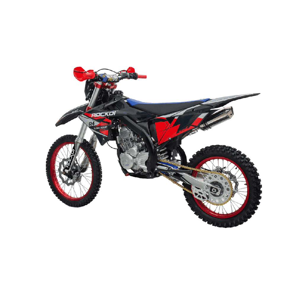 Мотоцикл кроссовый эндуро ROCKOT R4 Flame Bullet