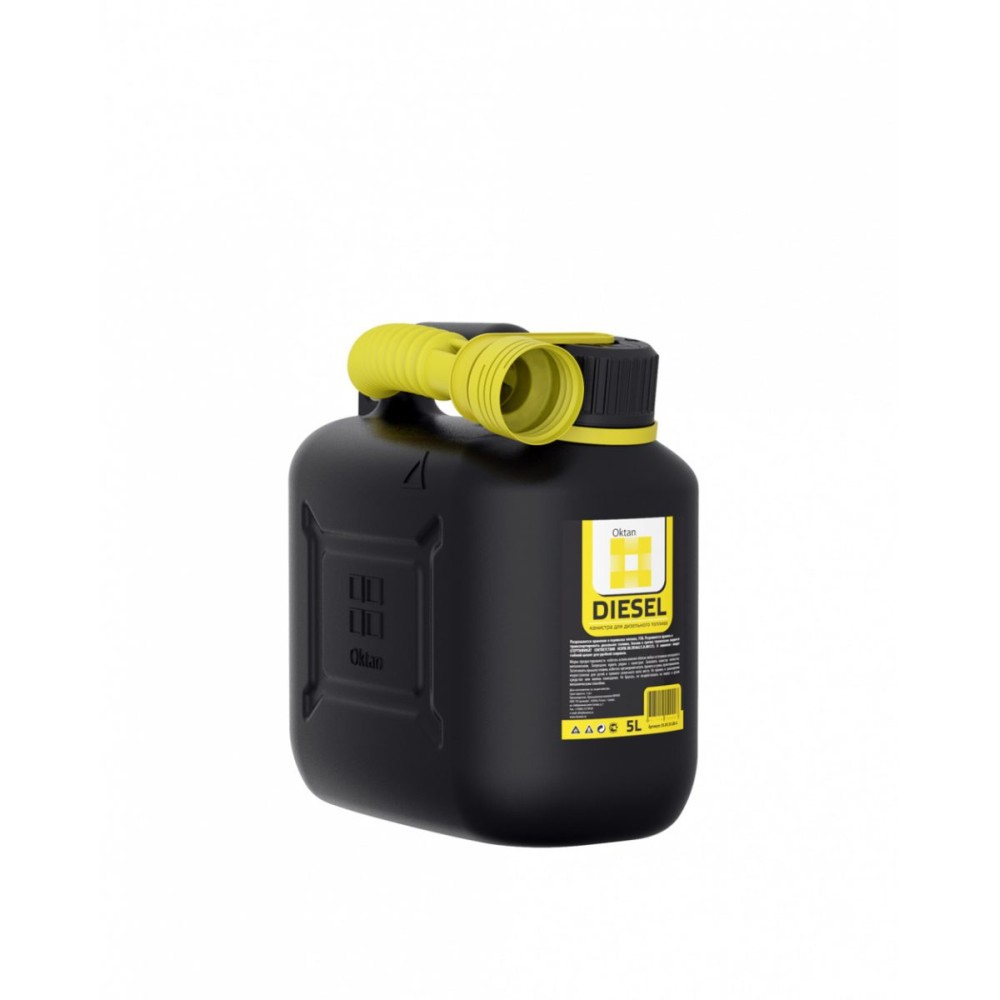 Канистра ГСМ Oktan, 5л (Черный)