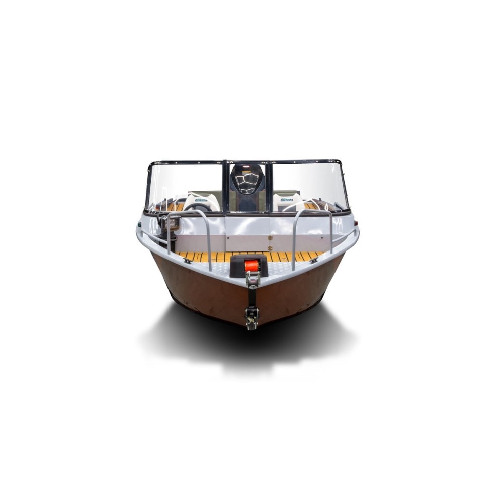 Комплект Алюминиевая лодка (катер) Mikatsu (Микатсу) 570 (Z43) Premium + мотор Mikatsu MF115FEL-T EFI