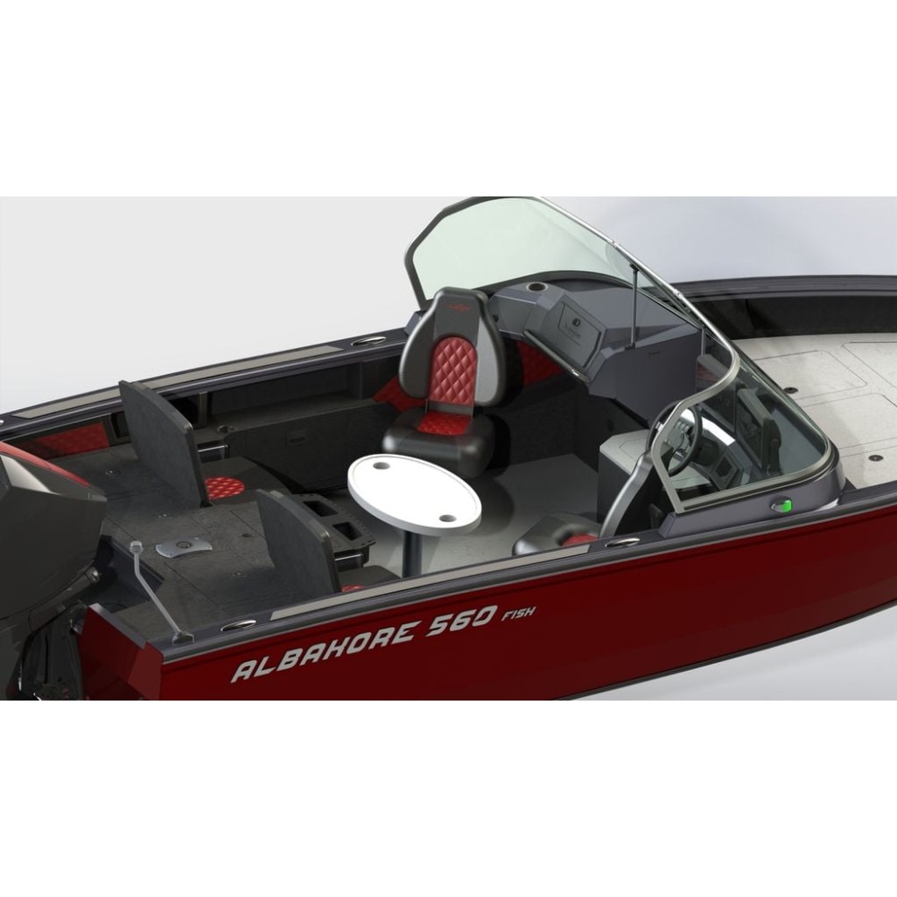 Катер-лодка алюминиевая ALBAKORE 560 Fish