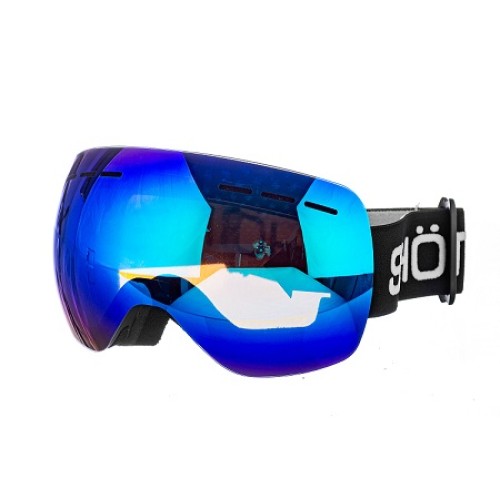 Очки горнолыжные сферические S2, синие